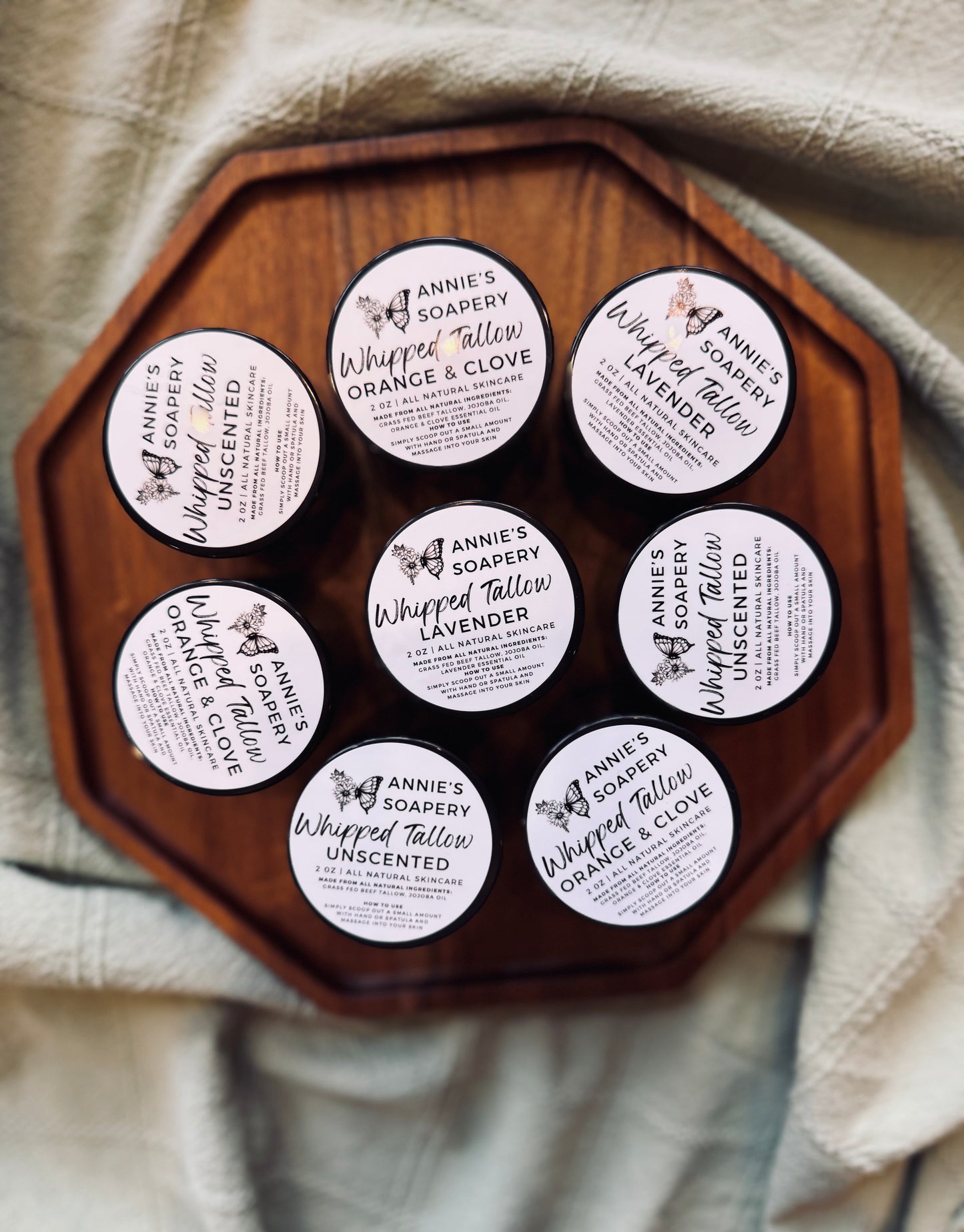Unscented Whipped Tallow Balm