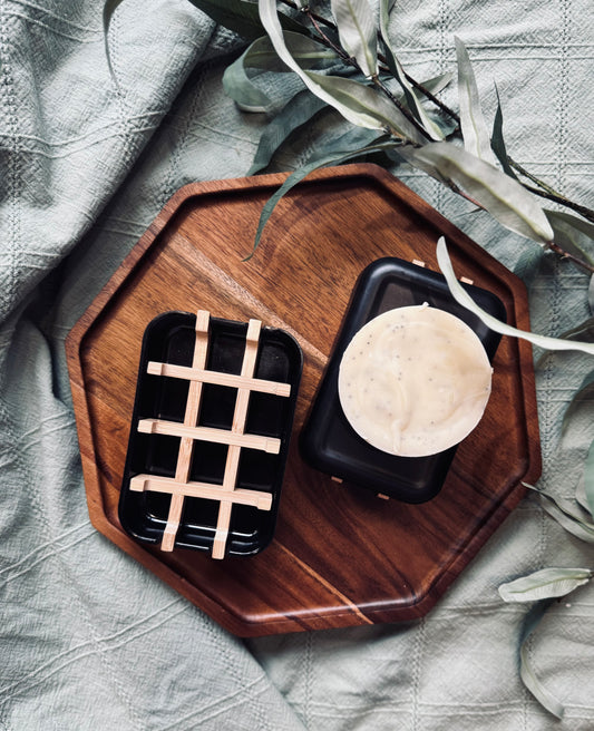 Black Soap Dish